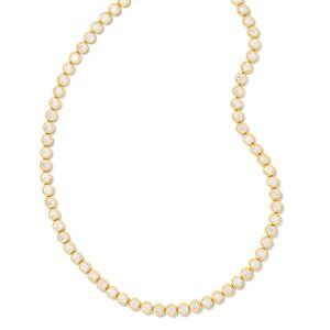 Kendra Scott Carmen Bezel Tennis Necklace
